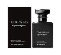 Holdes Fragancia para hombre - Perfume corporal de madera de larga duración - 50 ml encantadora fragancia, para citas, San Valentín, bodas, viajes, cumpleaños, celebraciones, uso diario, ropa para