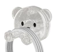 Holdes Gancho Para Maquinilla De Afeitar En Ducha - Colgador De Cables Con,Soporte De Enchufe Para Pared - Para Apartamentos, Hogares, Gimnasios, Oficinas, Dormitorios, Cocinas Y Espacios