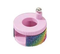 Holdes Herramienta de Imán para Uñas - Giratorio Automático Potente,Imán Fuerte para Arte de Uñas en Gel,Para en Casa, Salón, Viajes, Manualidades, Mujeres, Principiantes