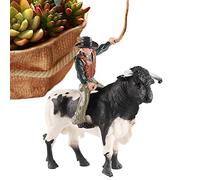 Holdes Juguete de rodeos,Modelo de de torero Español Salvaje simulado - Rodeoes Collection Preescolar Ciencia Educativa Aprender Accesorios cognitivos Regalo para los de 3 a 5 Años 6 a