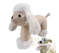 Holdes Juguetes para perros chirriantes, juguetes de peluche para perros, juguetes chirriantes para perros, juguetes indestructibles para perros, juguetes para perros al aire libre, juguetes de