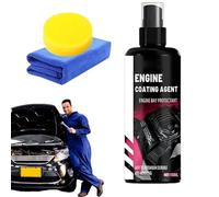 Holdes Kit Limpiador de Compartimento del Motor | Limpiador Profesional De 100ml Para Coche - Abrillantador Para Lavado De Mecanico Exterior - Moto Hogar Automóvil