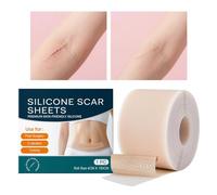 Holdes Láminas de Silicona para Cicatrices - Tiras Reutilizables en Rollo,Lámina Reutilizable Para Cicatrices | para Mujeres y Hombres, de Cesárea, Abdominoplastia, Queloide y Quemaduras