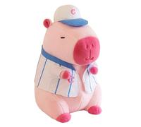 Holdes Peluche Capybara Lindo,Artículos sobre el tema Capybara - Colección de Doudou Cómodo Calmante Antiestrés Compañero Viaje Regalo Cumpleaños y Fiestas