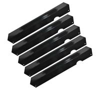 Holdes Planchas para barbacoa, robusta térmica para barbacoa de carbón, repuesto ligero, resistente, antiadherente, regulador de llama, cubierta para quemador para jardín, camping, picnic
