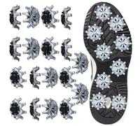 Holdes - Puntas de repuesto para zapatos de golf - Puntas antideslizantes para zapatos de golf - 18 piezas accesorios de ayuda al swing para golfistas para juego en curso Lecciones instructores