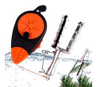 Holdes - Recolector de señuelos de,Anzuelo señuelos para - Pinza cebos de Acero Inoxidable para Barco de Agua al Aire Libre Hombres Padre Camping Senderismo