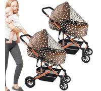 Holdes Red Para Cochecito | Protector Portátil con Correas Elásticas Ajustables,Red De Barrera Duradera Para Sillas De Coche, Moisés, Cunas y Parques Infantiles