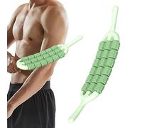 Holdes Rodillo muscular, rodillo de masaje flexible para piernas, dispositivo de relajación ligero para principiantes, pantorrillas, entrenamiento de espalda y yoga