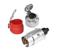 Holdes Soporte Convertidor Conector para Remolque | Conector de Enganche para Remolque - Reemplazo del Lado del Vehículo, Enchufe para Acoplamiento de Remolque y Camping