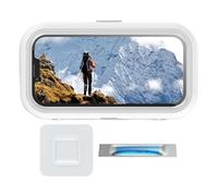 Holdes - Soporte de teléfono para Ducha, giratoria para Ducha, Base Adhesiva Ajustable de 360 Grados, para Smartphone, Ideal para Cuarto de baño, Cocina, Espejo, Piscina, bañera y