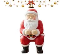 Holdes Tapa Divertida Pasta Dentífrica | Accesorios Divertidos Papá Noel - para Pasta de Dientes | para Adultos Rutina Diaria Cepillado Deporte Dormitorio Viaje Camping Vacaciones