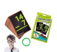 Holdes Tarjetas Flash Matemáticas,Tarjeta Flash | Tarjetas Flash Matemáticas División - 50 Tarjetas Total de la Herramienta de Aprendizaje Educativo Tarjetas Flash para Kindergarten