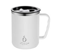 Holdes Travel Mug Classic, Taza térmica de 500 ml, Taza de café aislada con Tapa a Prueba de Fugas, Vaso con Tapa y asa, Taza de café de Acero Inoxidable para té