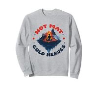 Holding Poses Longer Than A Midwest Goodbye Sudadera