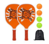 Hole Ball Paddle Set, Hole Ball Competition Kit, Beginners Hole Ball Set, Large Racket Area, Sports Accessories for Courts, Hole Ball Racket, Outdoor Sports Kit, Hole Ball Game Set