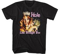 Hole Courtney Love Live Through This Album Cover Men's T Shirt Grunge Rock Merch98853 Black S
