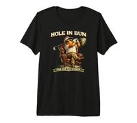 Hole in Bun Vintage Hot Dog Maestro de la Parrilla Regalo Camiseta Premium