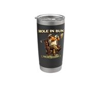 Hole in Bun Vintage Hot Dog Maestro de la Parrilla Regalo Vaso térmico de acero inoxidable de doble pared