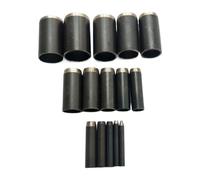 Hole Punch Set 15 Pieces - Round Eyelet Punches, Leather Crafting Tool Kit | Tailors Cobblers Shoemakers Upholsterers Designers Punching Equipment, Bag Shoe Belt Making Accessory For Craft Workstation