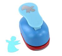 Hole Punch Shapes, Craft Puncher, Card Embosser, Pressure Abs Build, Easy Press Mechanism, for Scrapbooking School Cards Wedding, 2.36x1.77x2.24 Inches Random 1 Piece