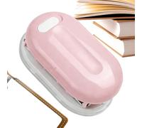 Hole Puncher, Manual Handheld Binding Tool, Lightweight Pocket Book Accessory, Ergonomic Scrapbook Punch, Office with Practical Design, Study Tool for Loose-Leaf Notebooks