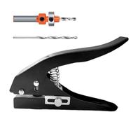 Hole Puncher Single - Herramienta De Punzón Portátil Pesada, Cortador De Etiqueta De Papel Compacto | Accesorio Artesanal Fuerte Para Etiquetas De Álbum, Tarjetas De Etiquetas, Hojas De PVC Delgadas