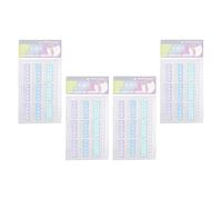 Hole Reinforcement Stickers - 72 Pieces Binder Labels Page Protectors | Circular Adhesive Rings for Notebooks, Planners, Office Documents, School Papers, Home Study, and DIY Organisation