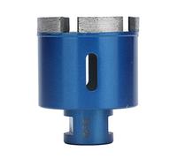 Hole Saw Opener M14 Diamond Drill Bit Cutter, Diamond Hole Saw for Marble Granite, Blue 68mm Stone Cutting Tool with M14 Female Thread for Ceramic Tile Concrete Drilling (55mm)