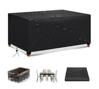HOLEILUCK Funda para Muebles De Jardin Impermeable 85x75x60cm Funda Protectora Jardin Sofa - Funda Baul Jardin-Cubierta De Muebles De Exterior Muebles Terraza Exterior Anti-UV Resitente Al Polvo para