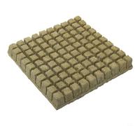 Holes Rock Wool Grow Cubes, Cultivo de Invernadero Cultivo sin Suelo Mini Comprimir Base de Lana de Piedra Cubos de Inicio para Plantas Inicio/Esquejes de Raíz/Crecimiento de Plantas