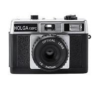 Holga 135FC Lomo - Cámara de película Lomo de 35 mm con efecto de esquina y flash integrado