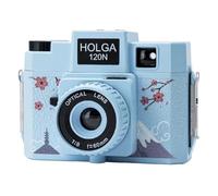 Holga Cámara de película de formato medio Blue Blossom Lomo 120N