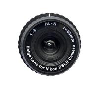 Holga HL-N - Lente para cámara Nikon DSLR, Color Negro