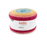 HOLI de Katia en ovillos de 200 gramos y 660 metros. (505 - Petroleo-Ocre-Rojo)