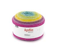 HOLI de Katia en ovillos de 200 gramos y 660 metros. (506 - Petroleo-Morado)