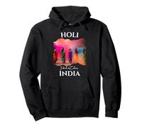 Holi Festival India Recuerdo Turístico Mumbai Delhi Kerala Goa Sudadera con Capucha