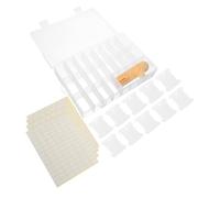 Holibanna 1 Juego Organizador de Hilo de con Compartimentos Placas de Enrollado Manual y de Hilo y Proyectos de Costura