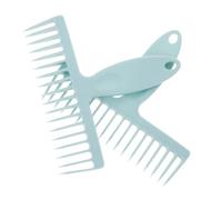 Holibanna 1 Juego Peinado Peinador Escobilla Limpieza Escobero Manejar Cleaning Escoba Quitando Alfombra Piso De Depilación Cabello Y Herramienta Peine Multiusos Páginas Blue 2 Piezas