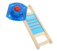 Holibanna 1 Juego Rallador de Verduras Multifuncional de Inoxidable con Protector de Dedos para Patatas Zanahorias y Utensilio de Cocina Práctico y Seguro