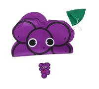 Holibanna 1 Juego Sombrero De Ropa De Uva Disfraz De Festival Juegos De Rol De Frutas Disfraces De Halloween Trajes De Uva Disfraces De Púrpura Mezcla De Fibras Químicas
