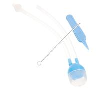 Holibanna 1 Juego succión para bebés nariz recogedor aspirador manual de moco infantil necesidad infantil el plastico