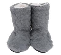 Holibanna 1 Par Botas De Piso Zapatos De Interior Botas De Tierra De Interior Pantuflas Cálidas Antideslizantes Zapatillas Calentadas Chanclos Peludo Interior: Vellón De Algodón Mujer