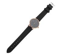 Holibanna 1 Pc Mirar Relojes Mujer Relojes de Mujer Women Watch relógios Relojes para Hombres Reloj de Enfermera Dama Pulseras Hombre Reloj Correa de Cuero Los Estudiantes Miran Cuarzo Black