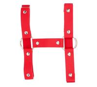 Holibanna 1 Pc punk de lenveria cinturones de moda para mujer elegante anillo de muslo cinturón de muslo redondo liga de de cuero punk rojo