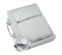 Holibanna 1 Pieza Bolsa de Transporte para Portátil de Plata Maletín Crossbody para Laptop Resistente al Agua Protección Antigolpes y Antirayaduras para Oficina y