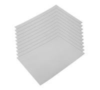 Holibanna 10 Hojas Cartulina Metalizada Plateada Espejo para Manualidades Decoraciones de Fiestas y Creaciones Diy Brillo Elegante y Diseño