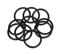 Holibanna 10 Piezas Anillos de Goma para Cuencos Cantores de Cojín de Goma para Anillo de Cuenco Tibetano Junta para Sonido