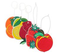 Holibanna 10 Piezas Colgante De Fragancia De Espejo De Coche Para Espejo Retrovisor De Coche Vista Trasera Pieza Colgante Encanto Papel De Pulpa De Algodon
