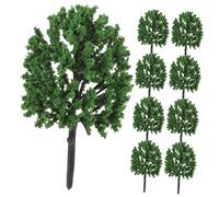 Holibanna 10 Piezas Micro Landscape Tree Models Realistic Simulation For Table DIY Miniature Garden Craft Decor